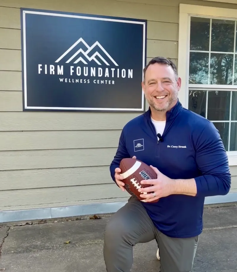 Sports injury recovery at Firm Foundation Wellness Center